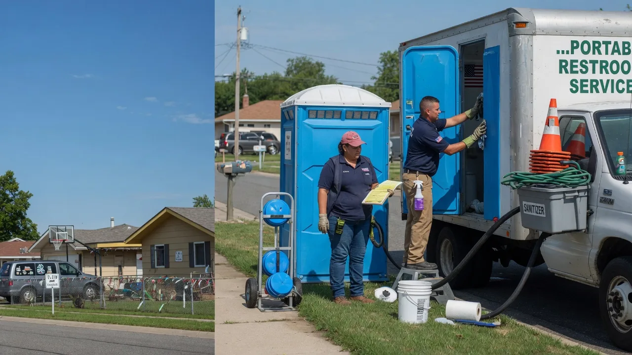 Portable Toilet Rental in Easton, MO near me